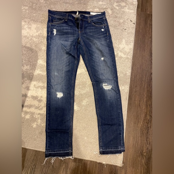 Rag & Bone size 28 distressed denim barely worn - Picture 1 of 2